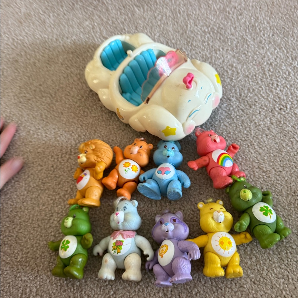 Care Bears Cloud Car. With Carebears